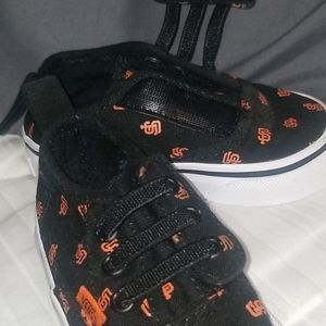 Toddler Vans San Francisco Giants Baseball logo